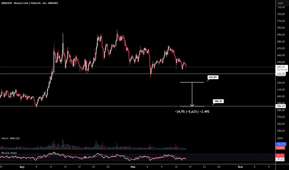 BNB SHORT POZİSYON fikir